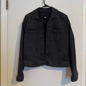 Maurice’s black denim jackets size small